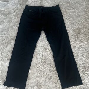 Hugo Boss Men's Dark Blue Straight Jeans